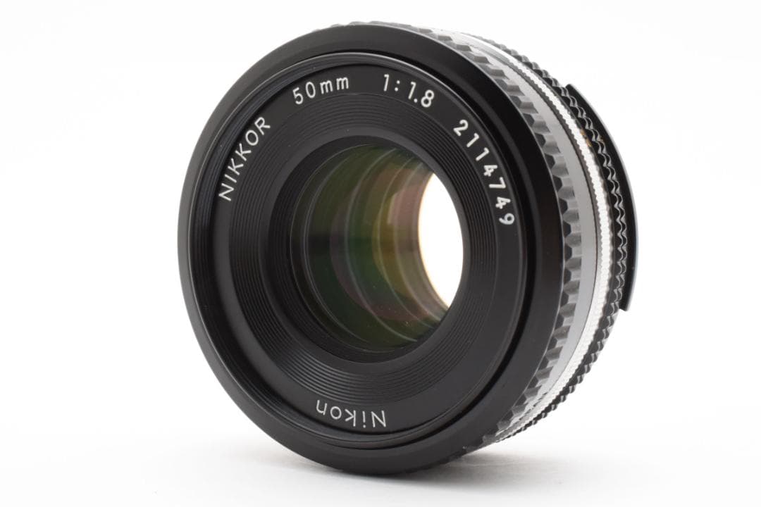 新品級　NIKON AI-S NIKKOR 50mm f1.8 MF B760
