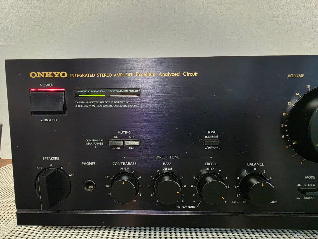 ONKYO Integra A-817XX プリメインアンプ