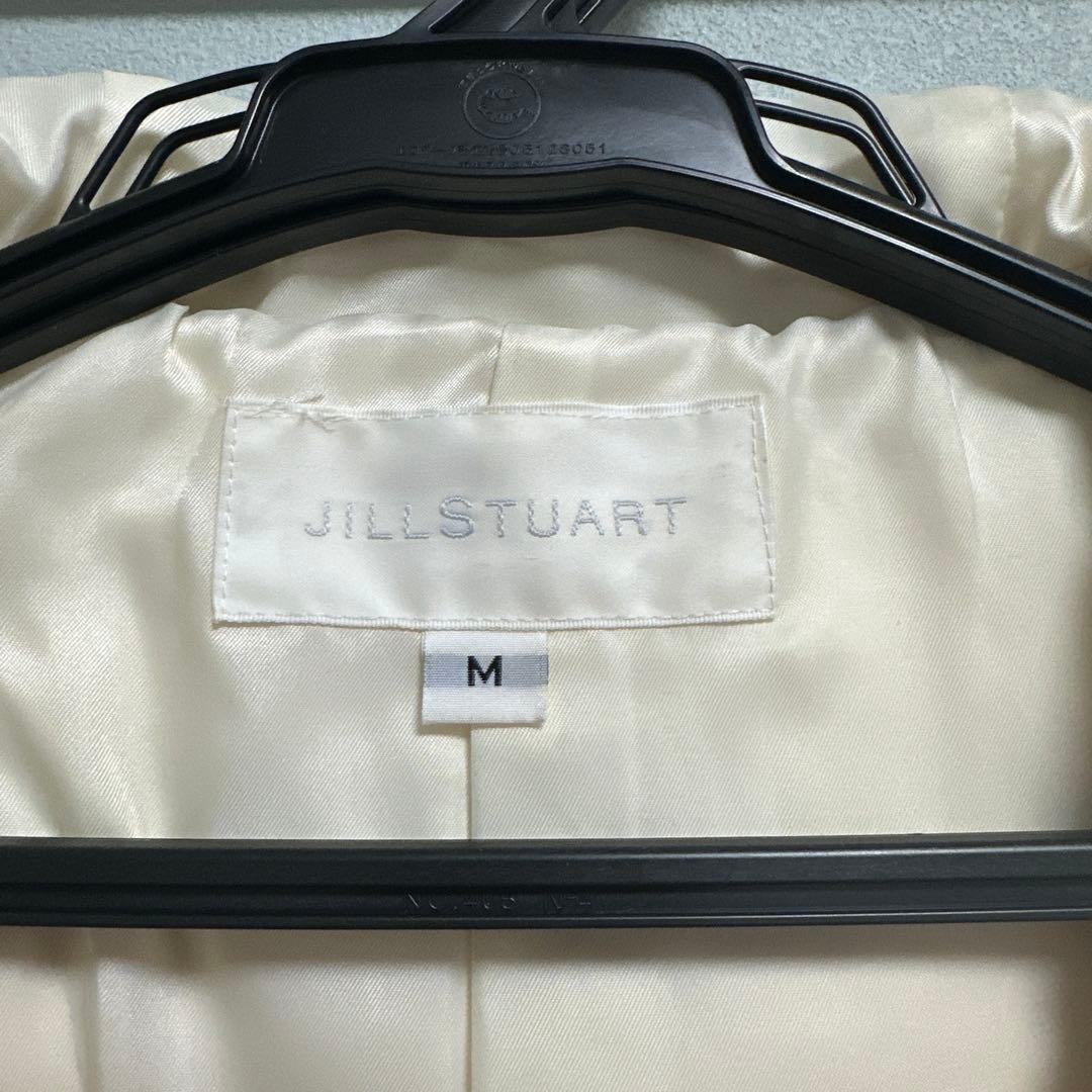 JILL STUART フード付きダッフルコート クリーム色　ロングコート