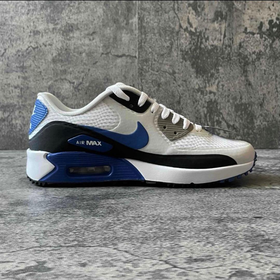 NIKE AIR MAX 90 G 青 24.5 ナイキ エアマックス ゴルフ