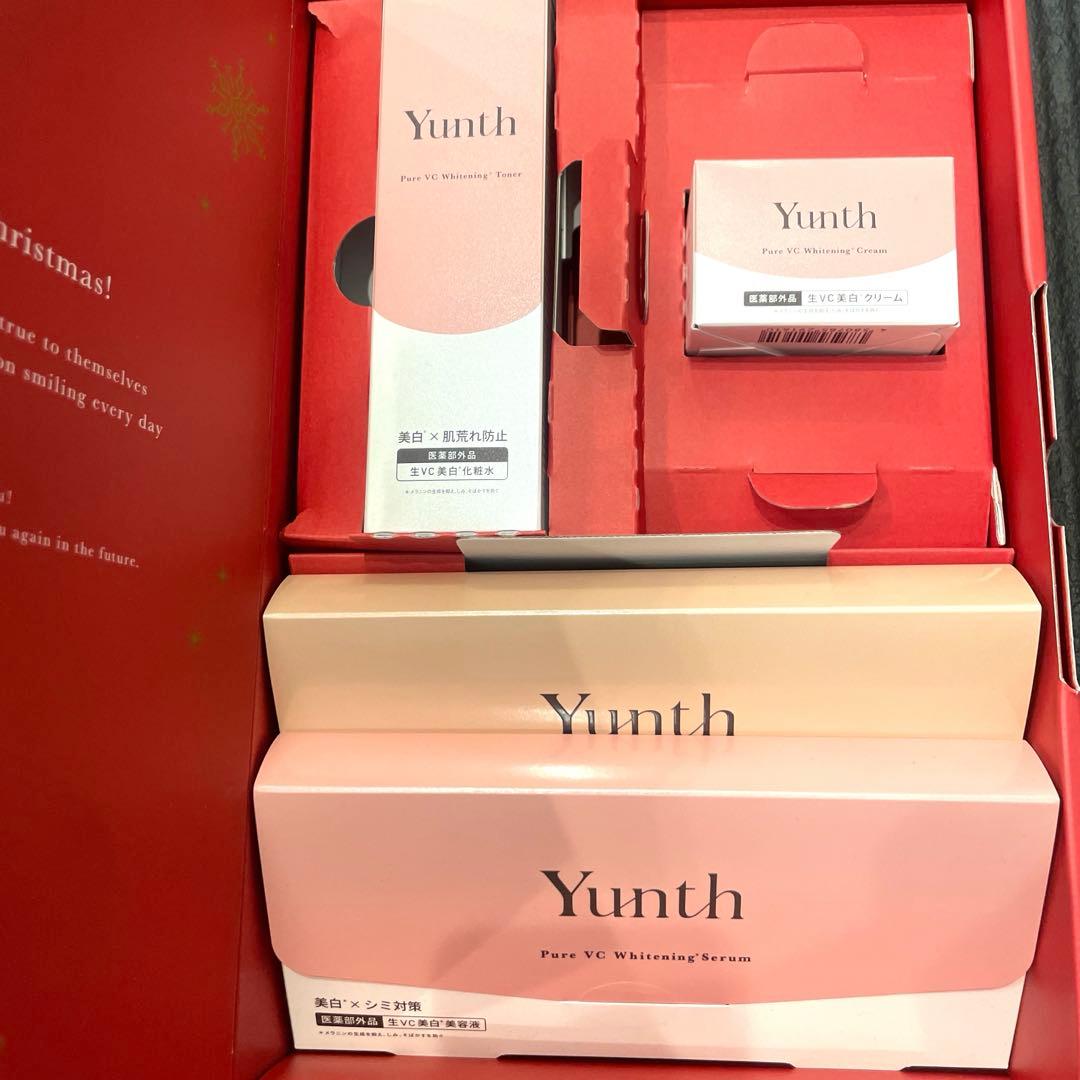 Yunth 生VC美白美容液　ローション　クリーム セット