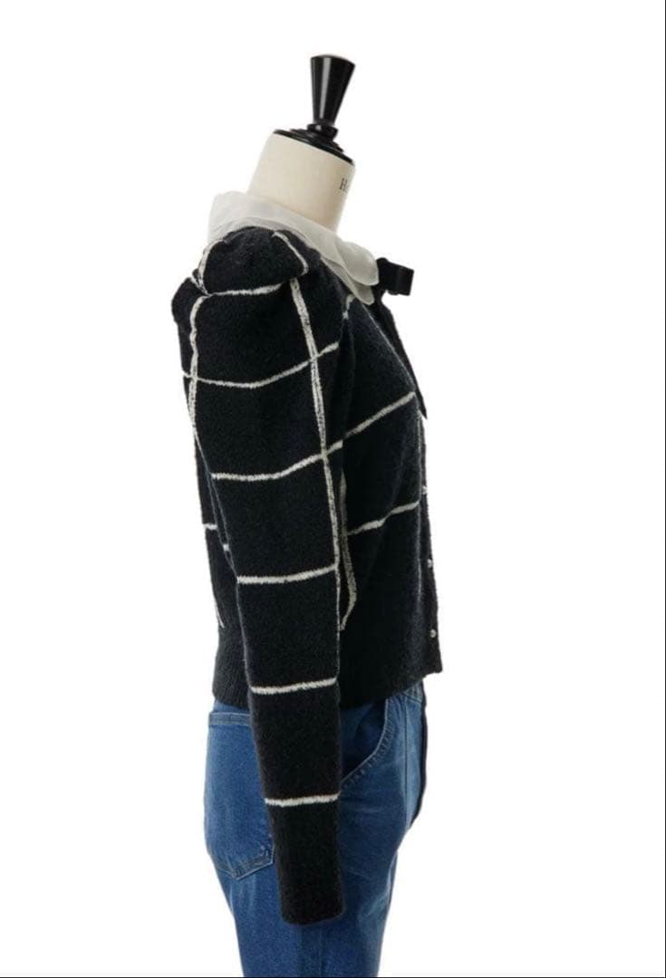 herlipto Crillon Boucle Cardigan 黒　M ニット