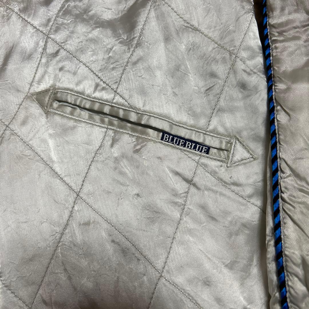 ブルーブルーリバーシブルスカジャン1ハリランキムタク　東洋　横浜