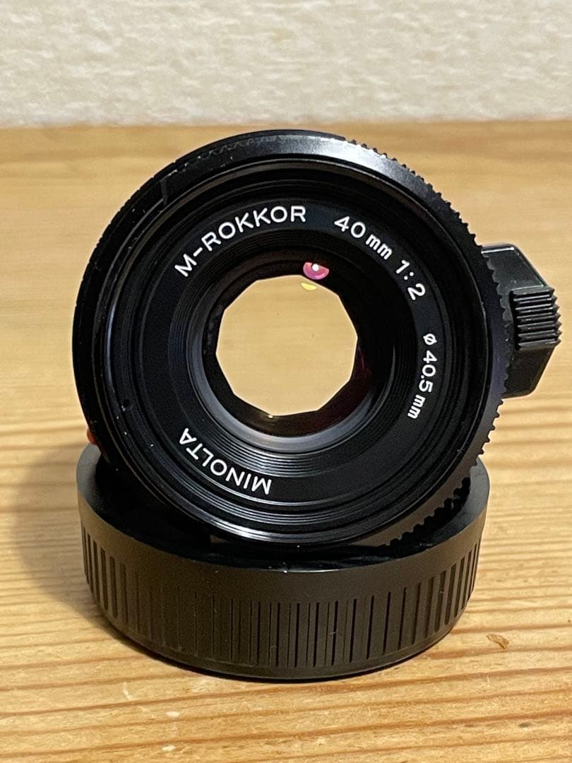 美品MマウントMinolta M-ROKKOR 40mm f/2 ミノルタレンズ