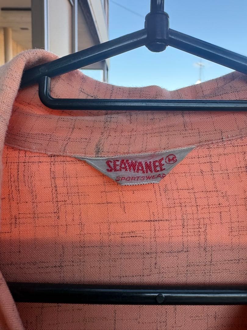 僕*様 50s レーヨン　ピン黒　絣　希少