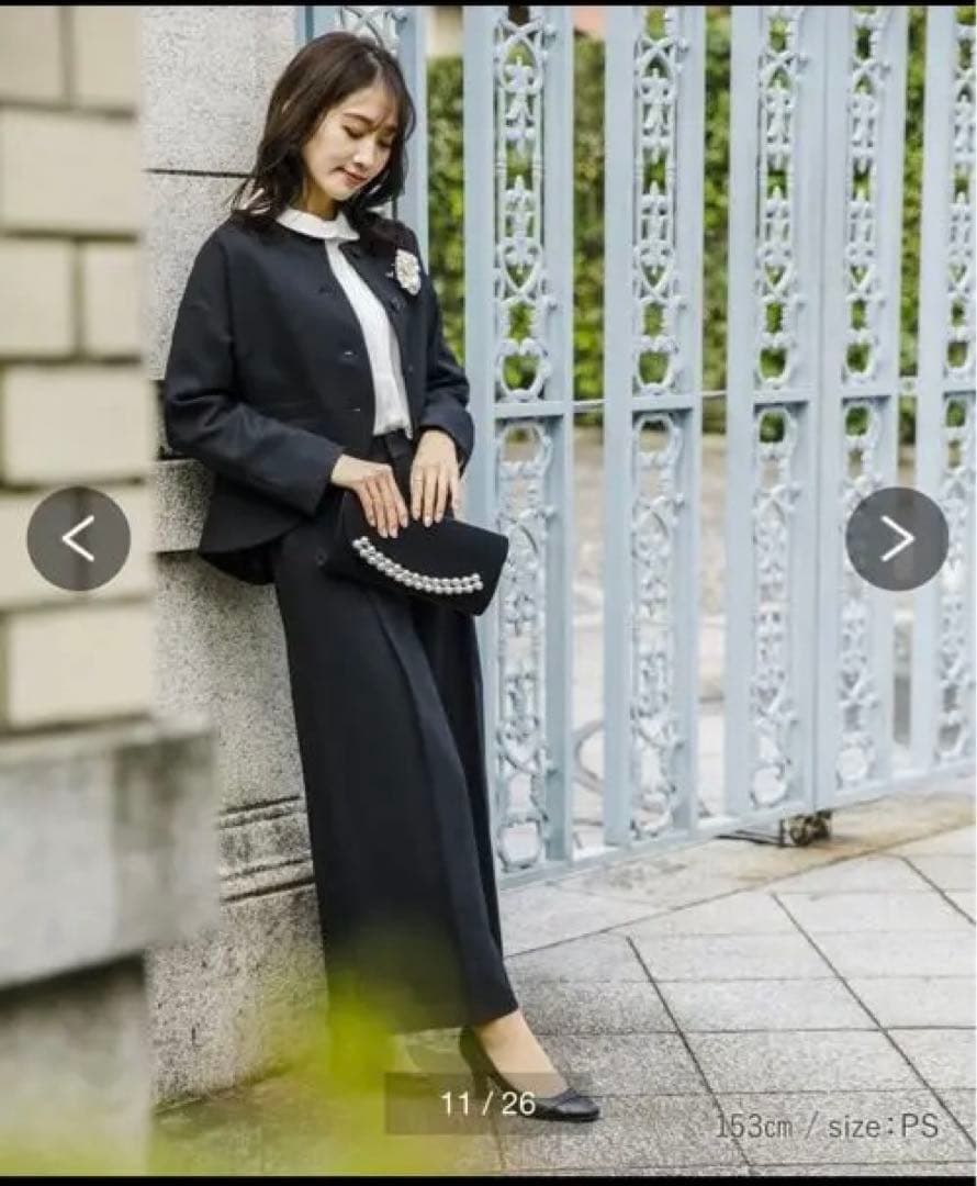 ニッセン　フォーマル3点セットスーツ