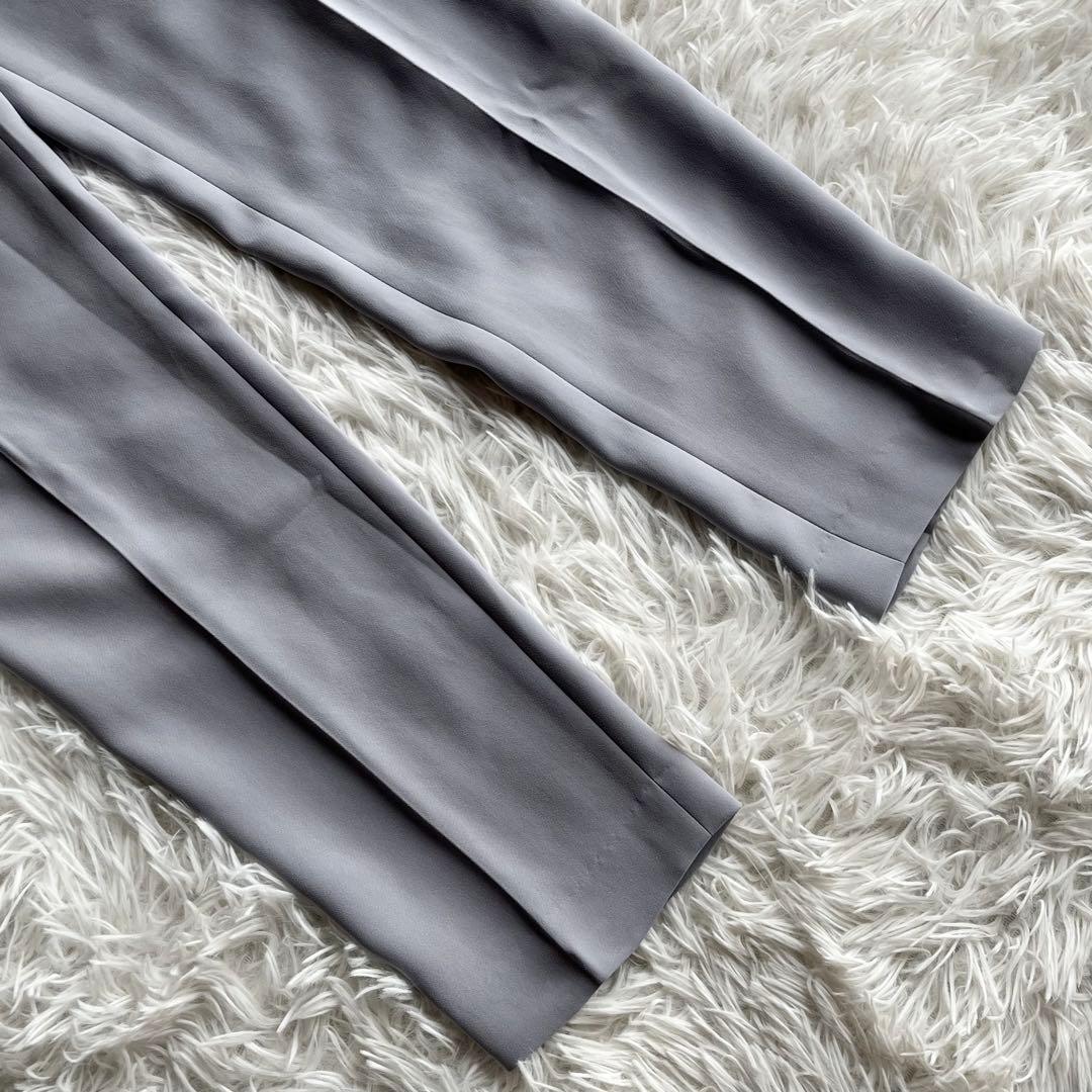 美品 プラステ トリアセブレンドペプラムジャケット パンツスーツ 24年モデル