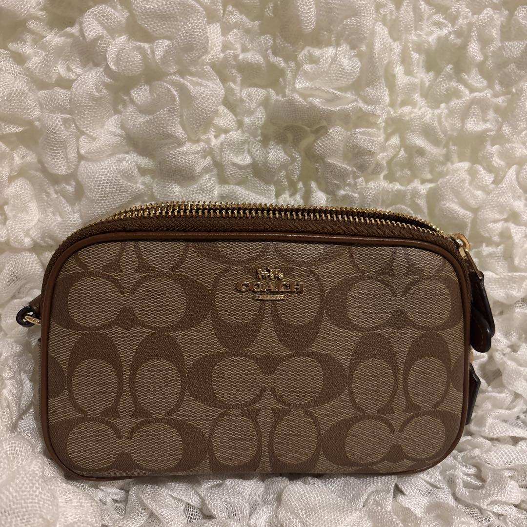 Coach ブラウン ショルダーバッグ