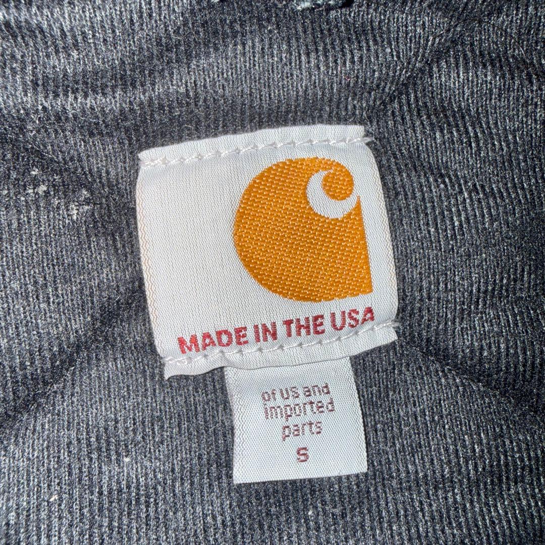 カーハート　アクティブジャケット　sサイズ　ブラック