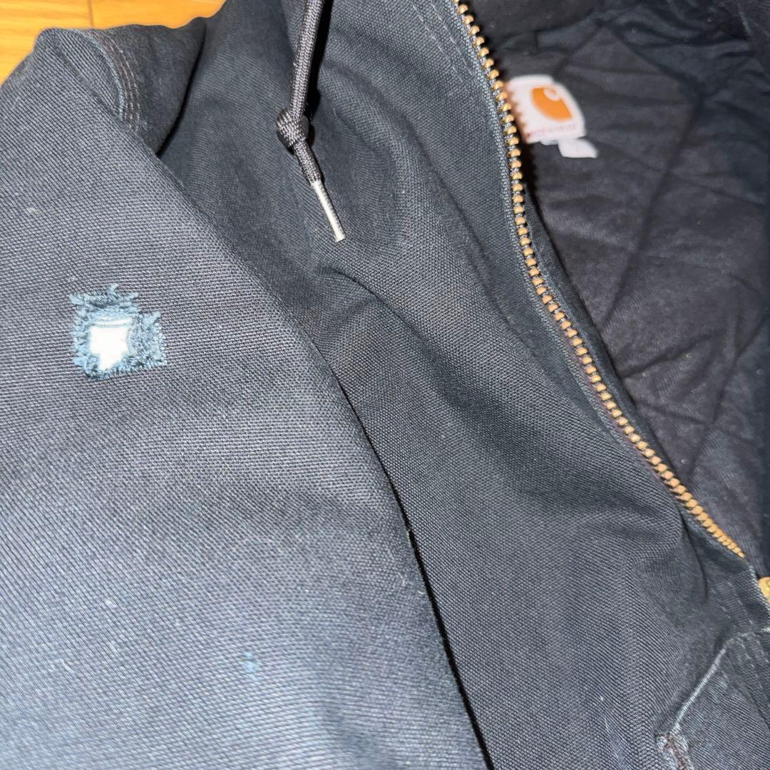 カーハート　アクティブジャケット　sサイズ　ブラック