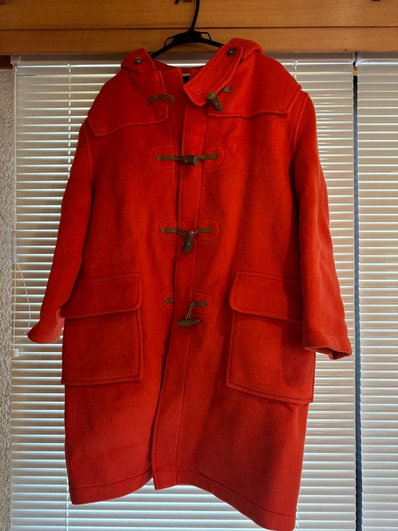 CLOVERALL オレンジ ダッフルコート