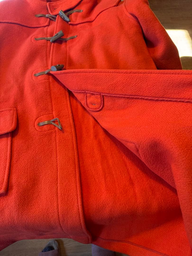 CLOVERALL オレンジ ダッフルコート