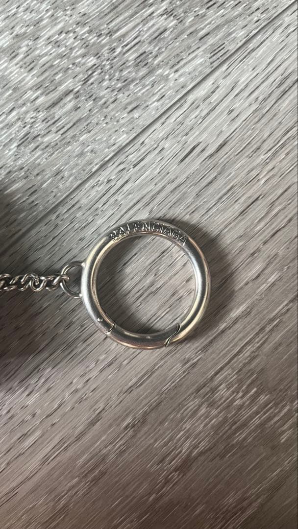 BALENCIAGA ブラックレザー　Air pods ケース