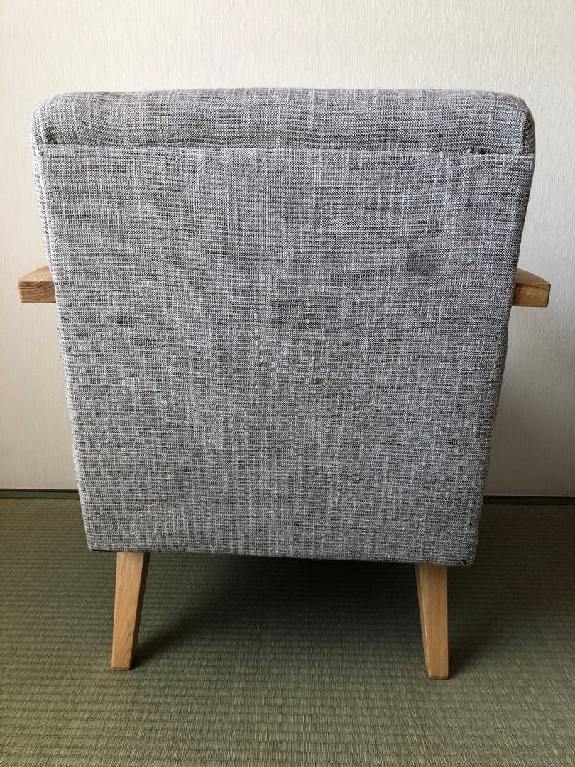 AZUMAYA moti モティ RTO-741NA ソファチェアー