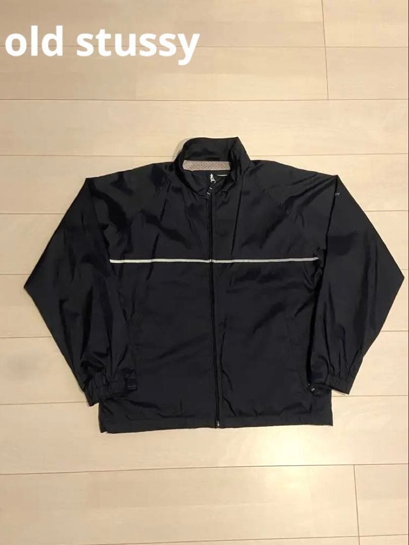old stussy 90sナイロンジャケット　好シルエット レア