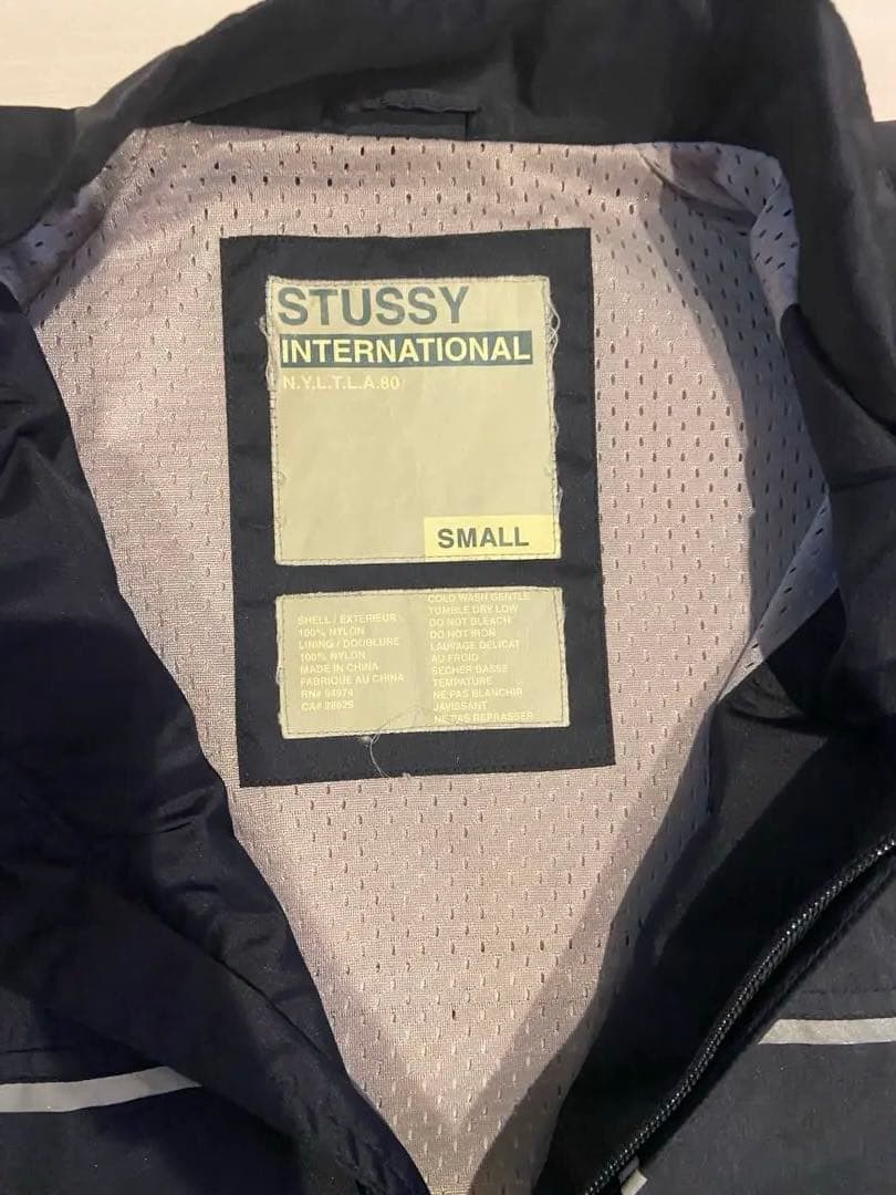 old stussy 90sナイロンジャケット　好シルエット レア