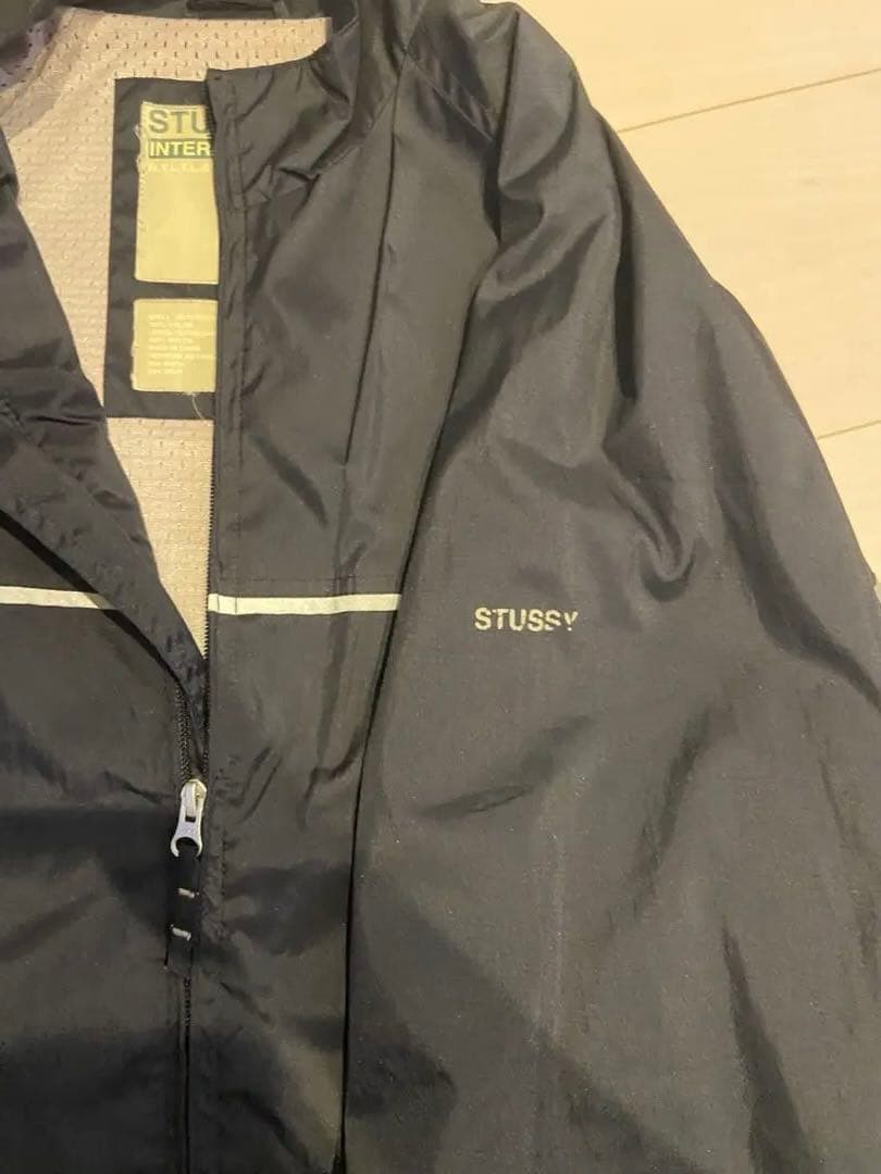old stussy 90sナイロンジャケット　好シルエット レア