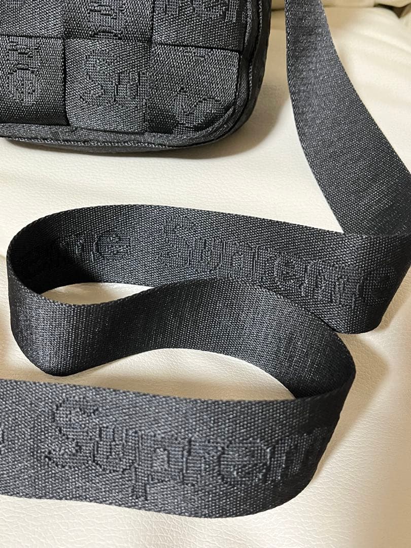 バッグ Supreme Woven Shoulder Bag \"Black\" 24SS