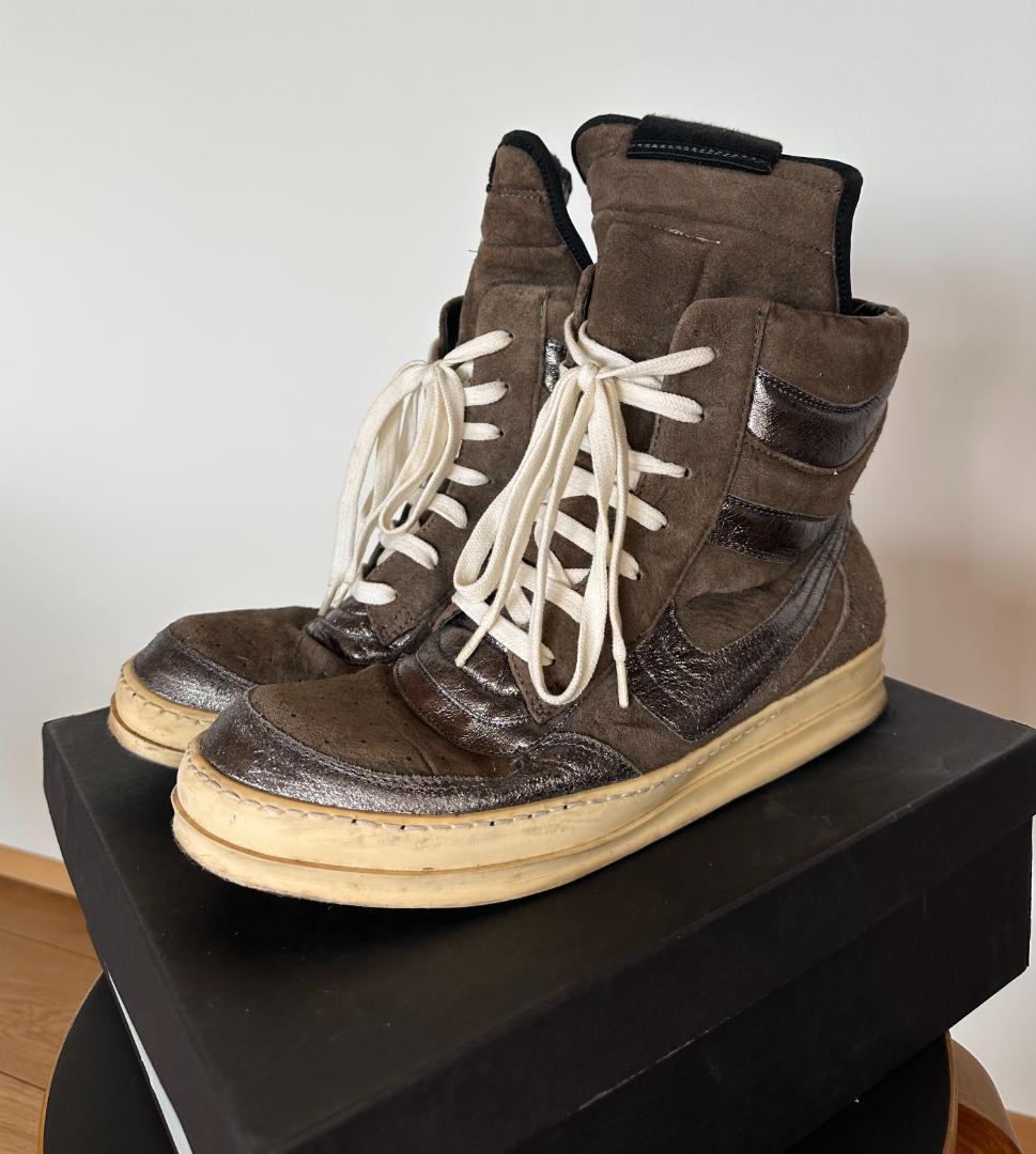 貴重箱有り初期Rick Owens GEODUNKジオバスケット41