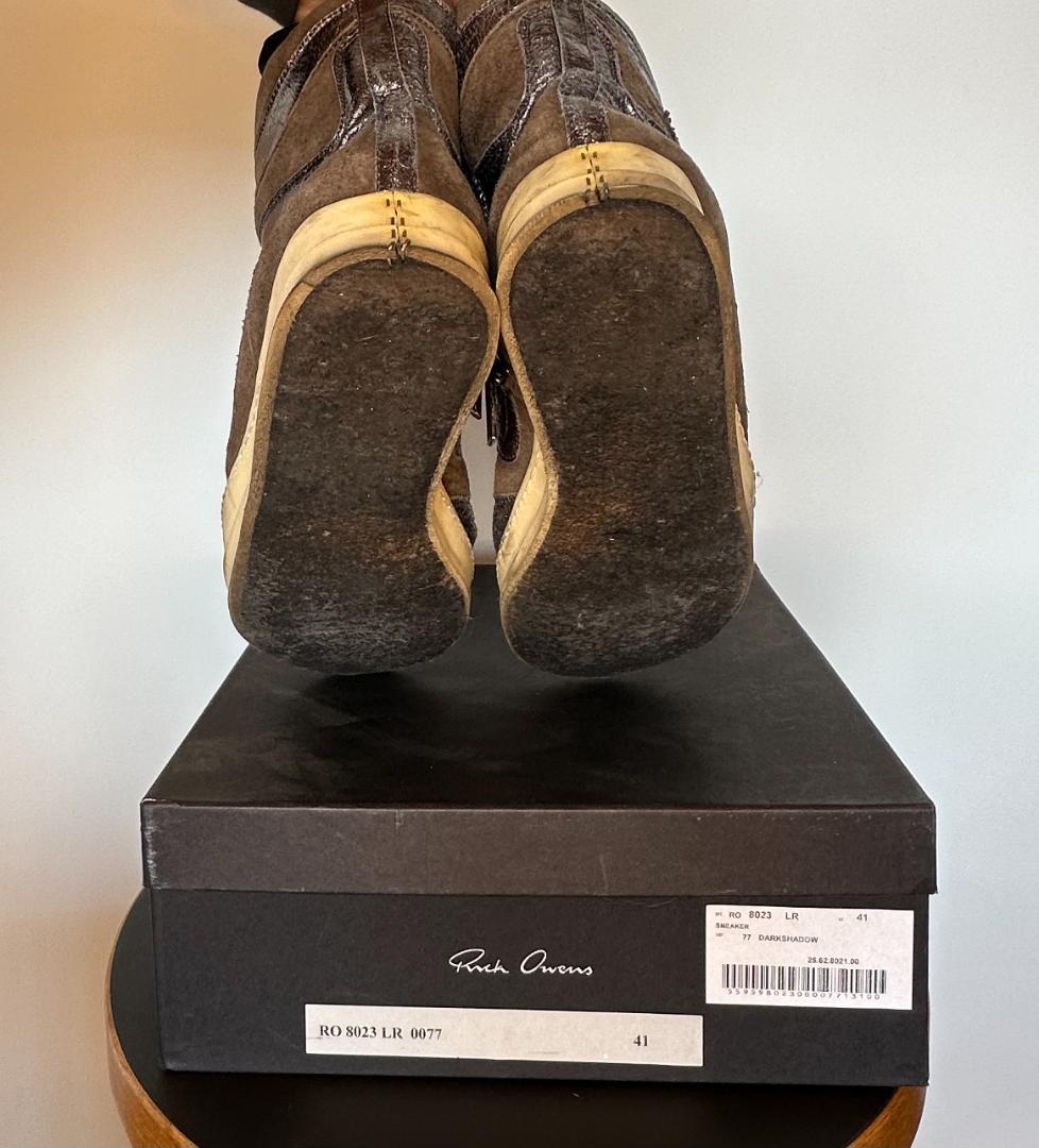 貴重箱有り初期Rick Owens GEODUNKジオバスケット41