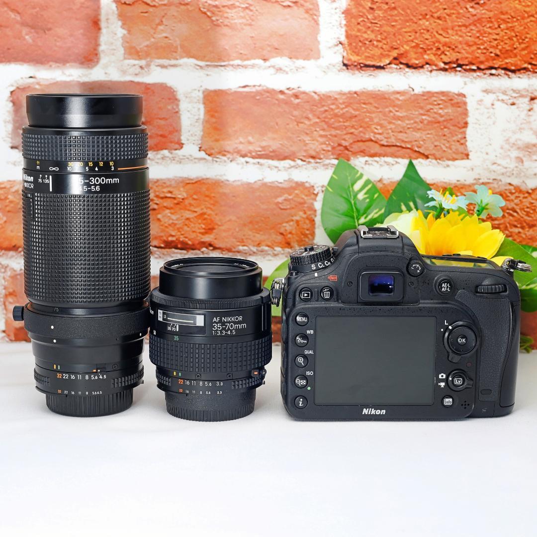 ✨元箱付き✨超望遠搭載✨Nikon D7100✨ダブルレンズ✨高速連写✨ニコン✨