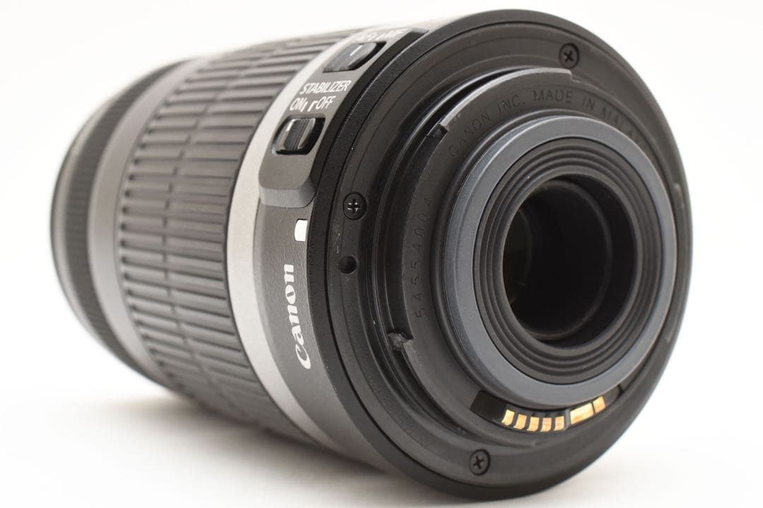 美品　Canon EF-S 55-250mm IS ズームレンズ キャノン 望遠