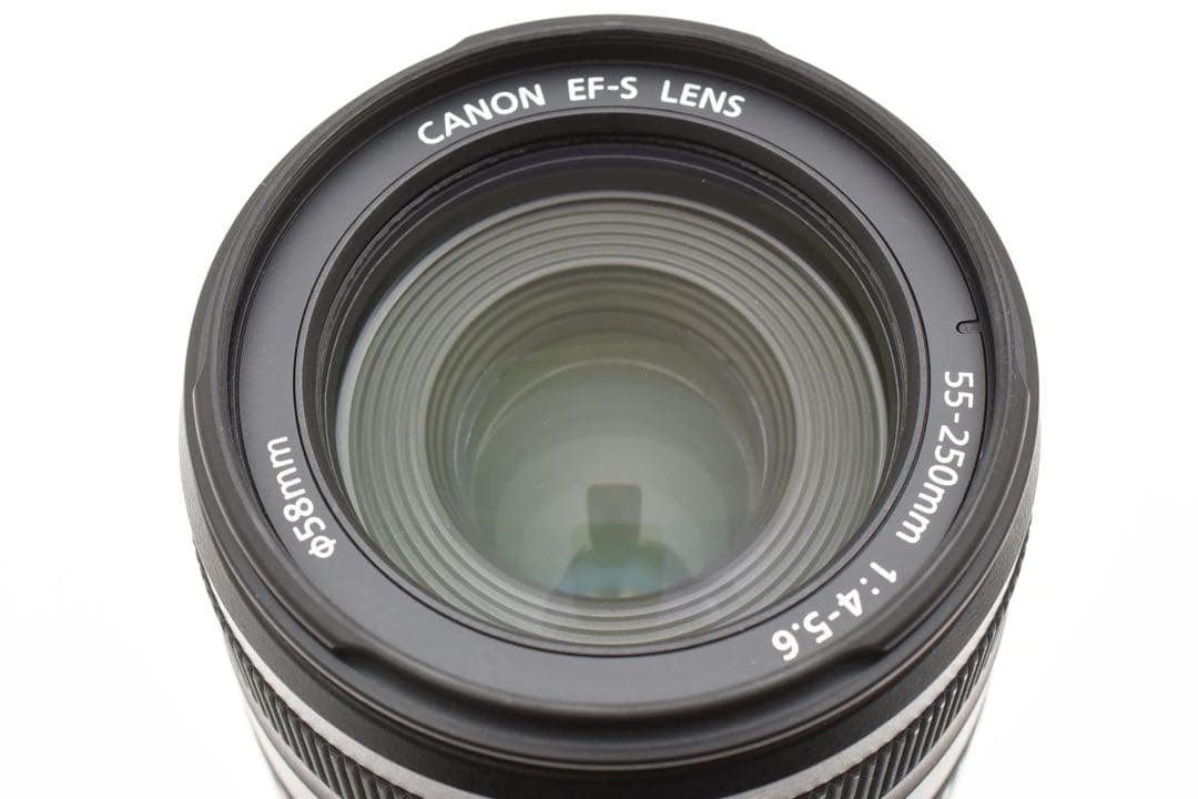 美品　Canon EF-S 55-250mm IS ズームレンズ キャノン 望遠