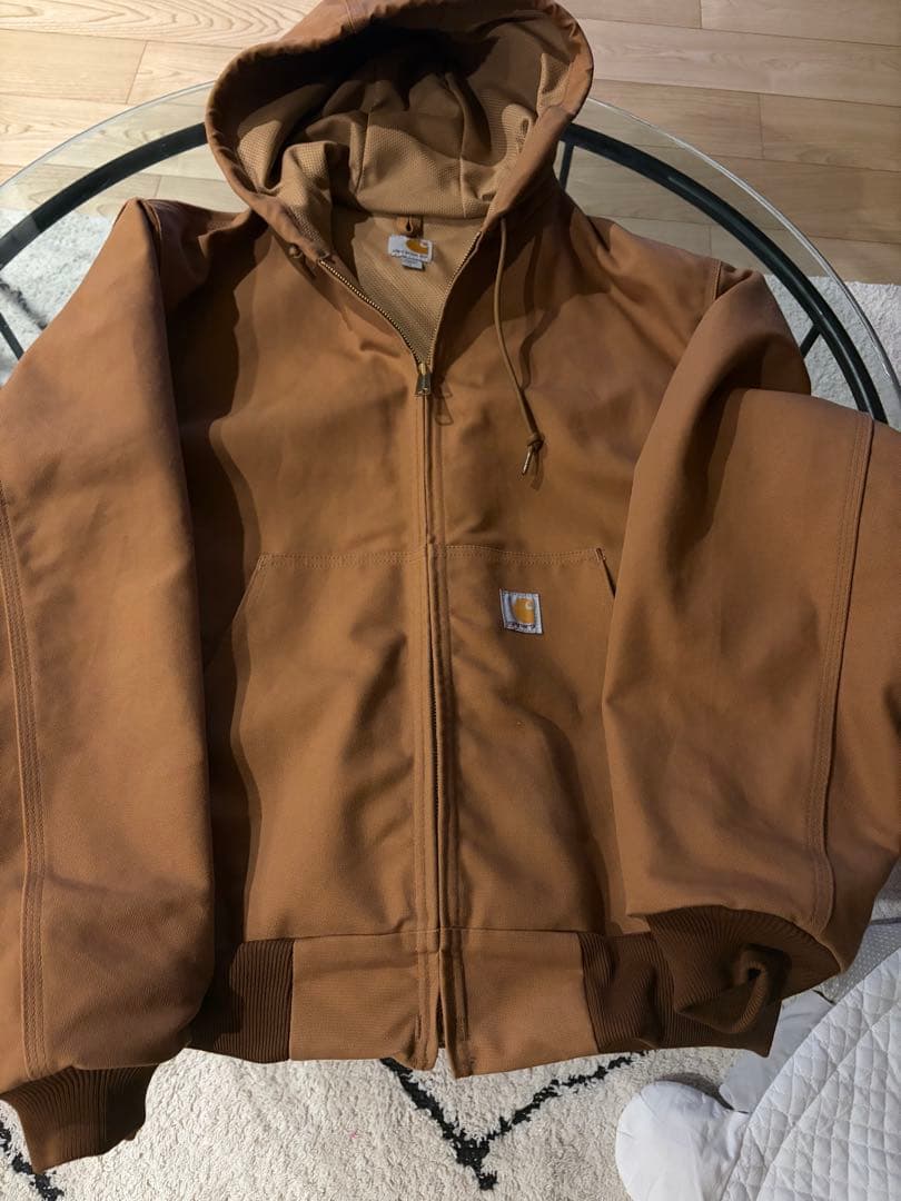 Carhartt フード付きジャケット Lサイズ ブラウン