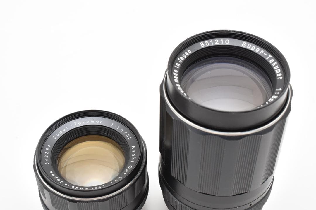 ◎前期型2本セット◎ Super Takumar 55mm 135mm C086