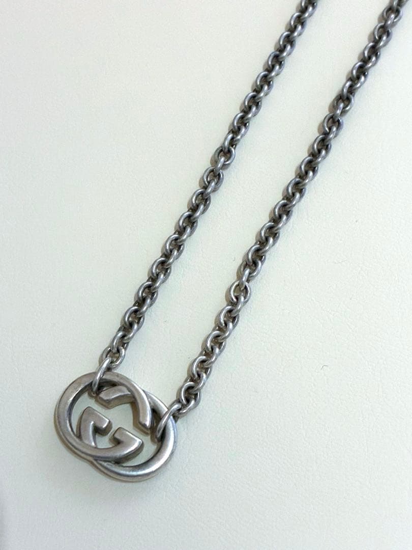 GUCCI GGロゴ SILVER925 チェーンネックレス