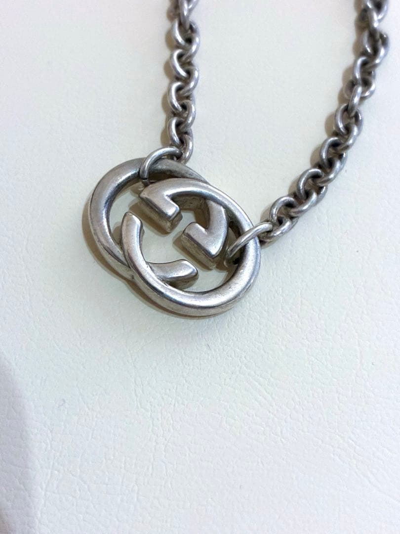 GUCCI GGロゴ SILVER925 チェーンネックレス