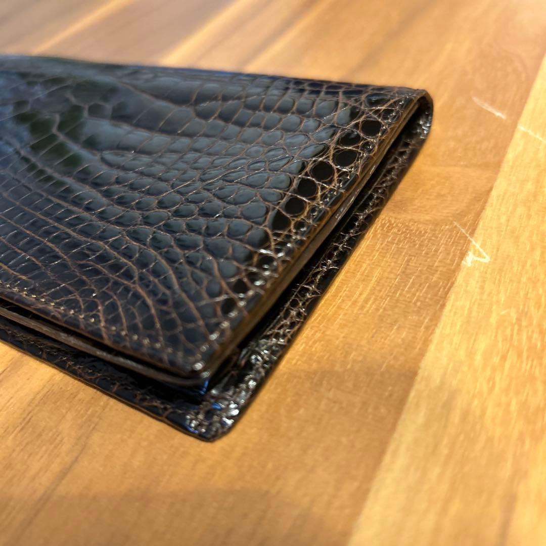 micheladolphe 長財布 ブラウン