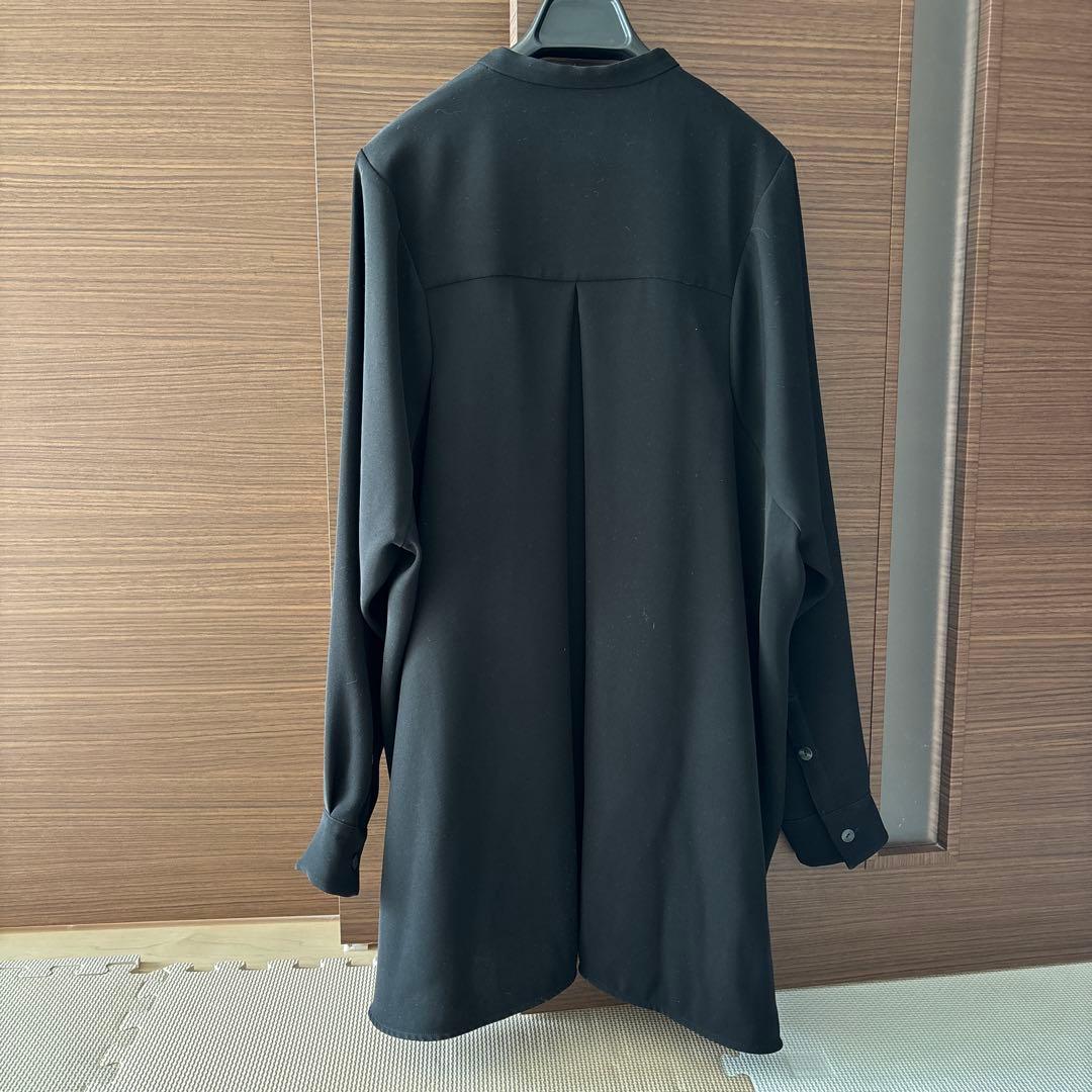 ENFÖLD エンフォルド 長袖バンドカラーシャツ