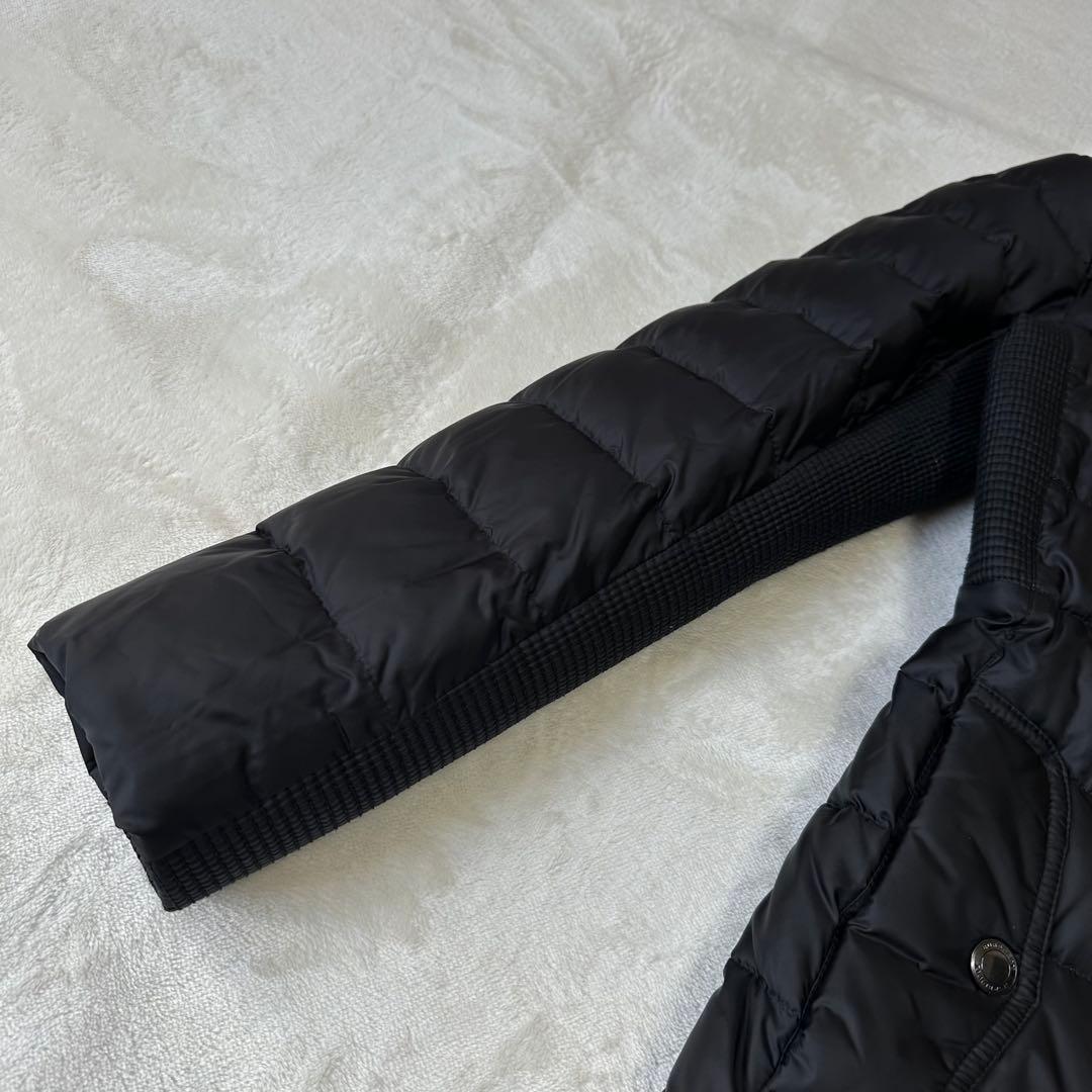 BURBERRY バーバリー ノバチェック ダウンコート ダウンジャケット 黒