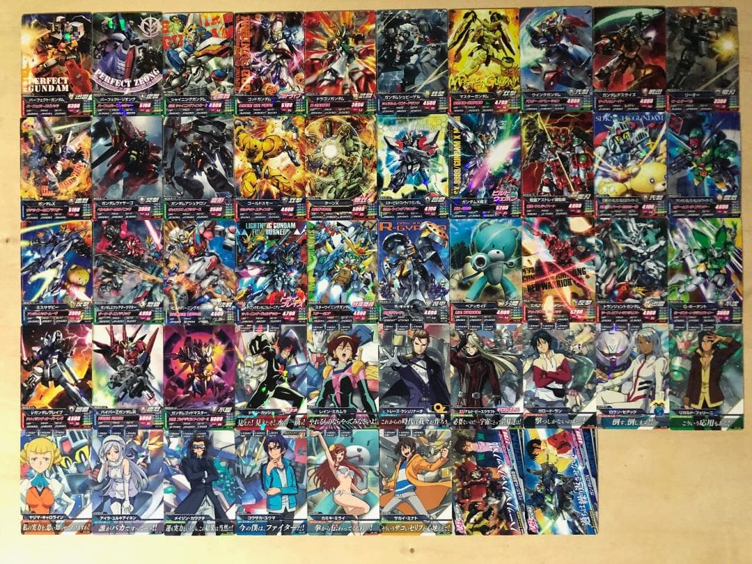 ガンダムトライエイジ　VS1～VS5　243種243枚　レア・コモン　フルコンプ