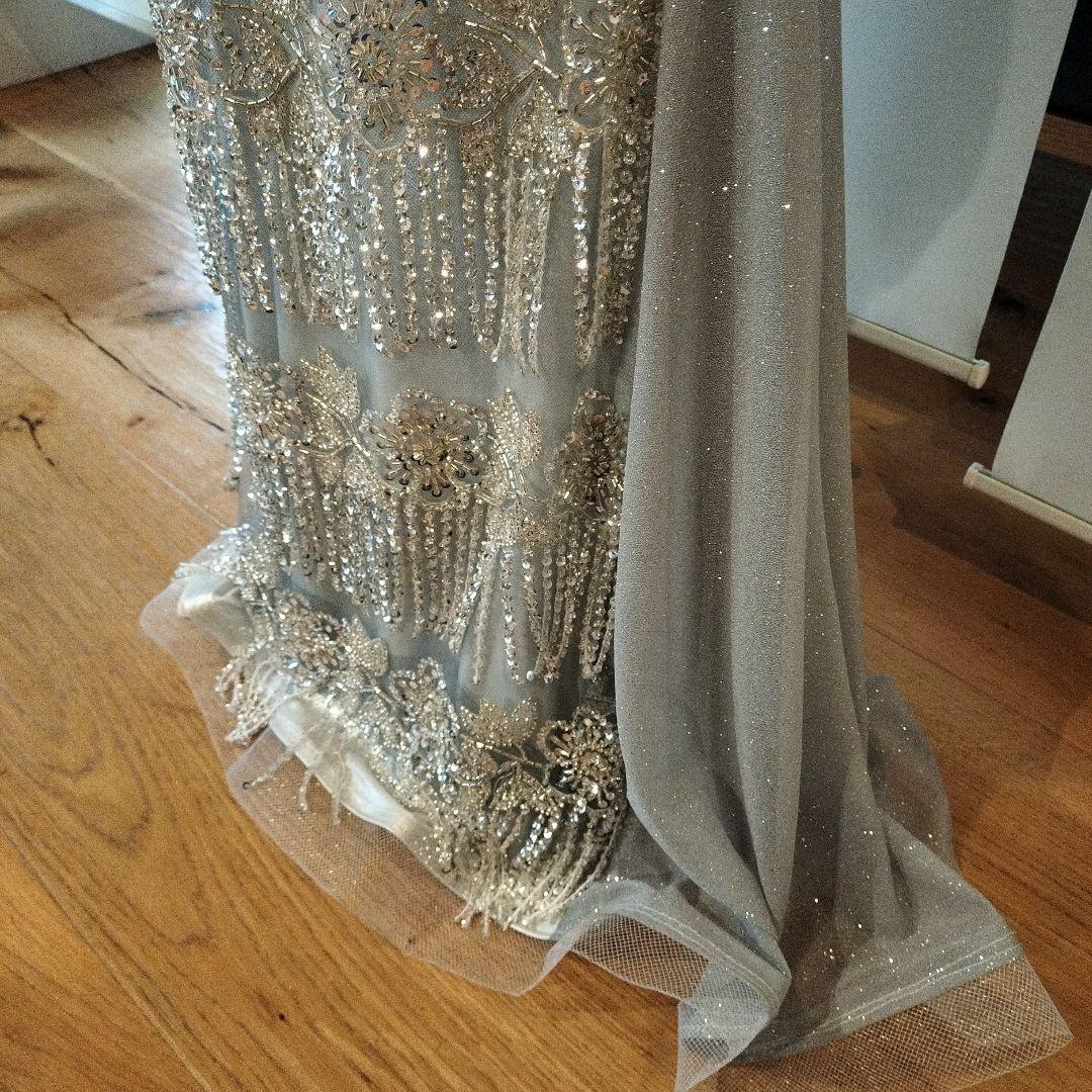 4Mシルバーブルー ベリーダンスセットアップ