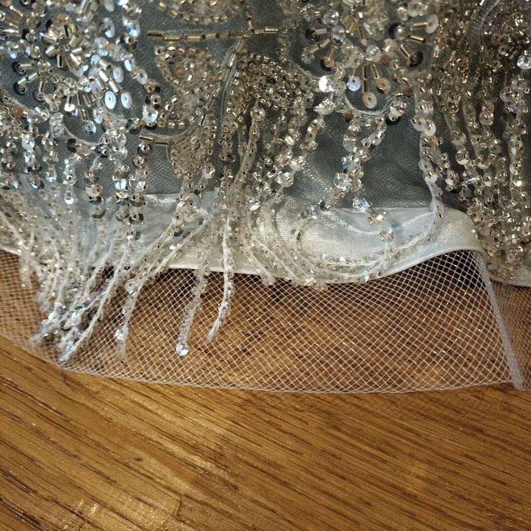 4Mシルバーブルー ベリーダンスセットアップ