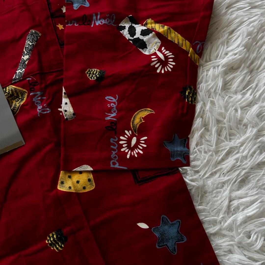 新品　タグ付き　Wacoal ワコール　パジャマ　セットアップ　クリスマス柄