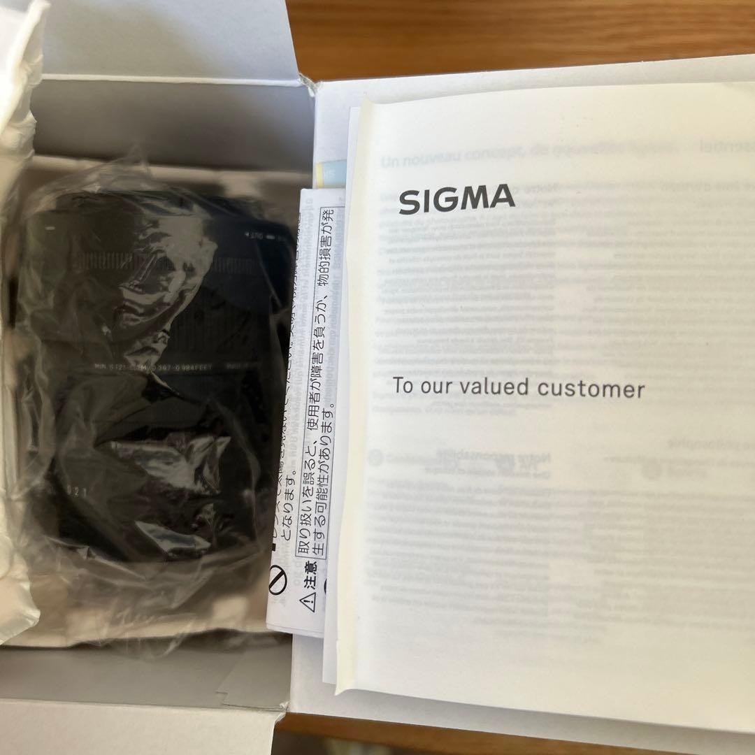 SIGMA 18-50mm F2.8 DC DN ミストフィルター付き