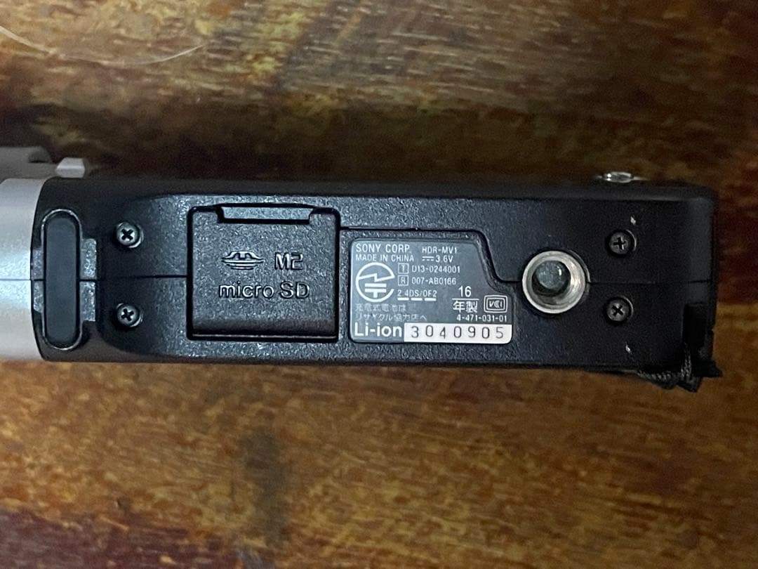 SONY HDR-MV1 Wi-Fi機能付きビデオカメラ【動作未確認】