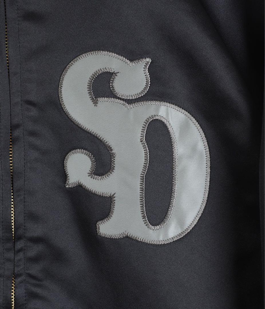 スタンダードカリフォルニア スカジャン スタジャン スーベニアジャケットM黒