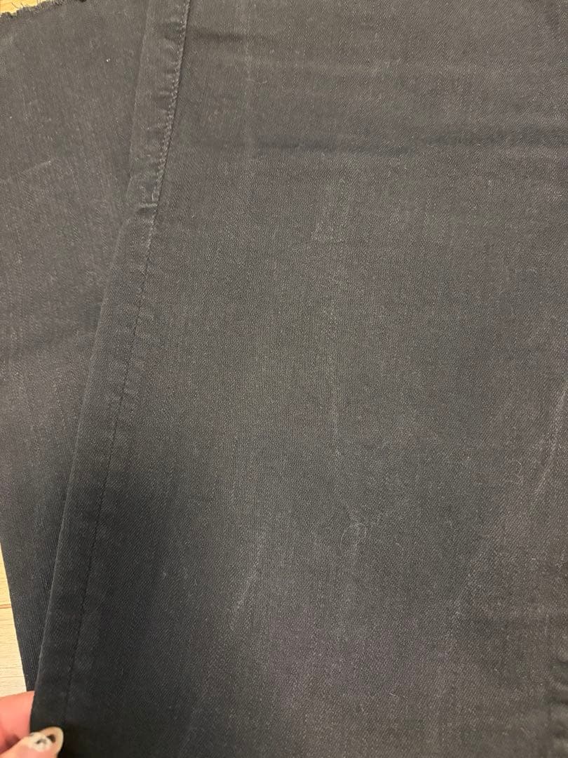 Deuxieme Classe MOTHER INSIDER CROP デニム黒