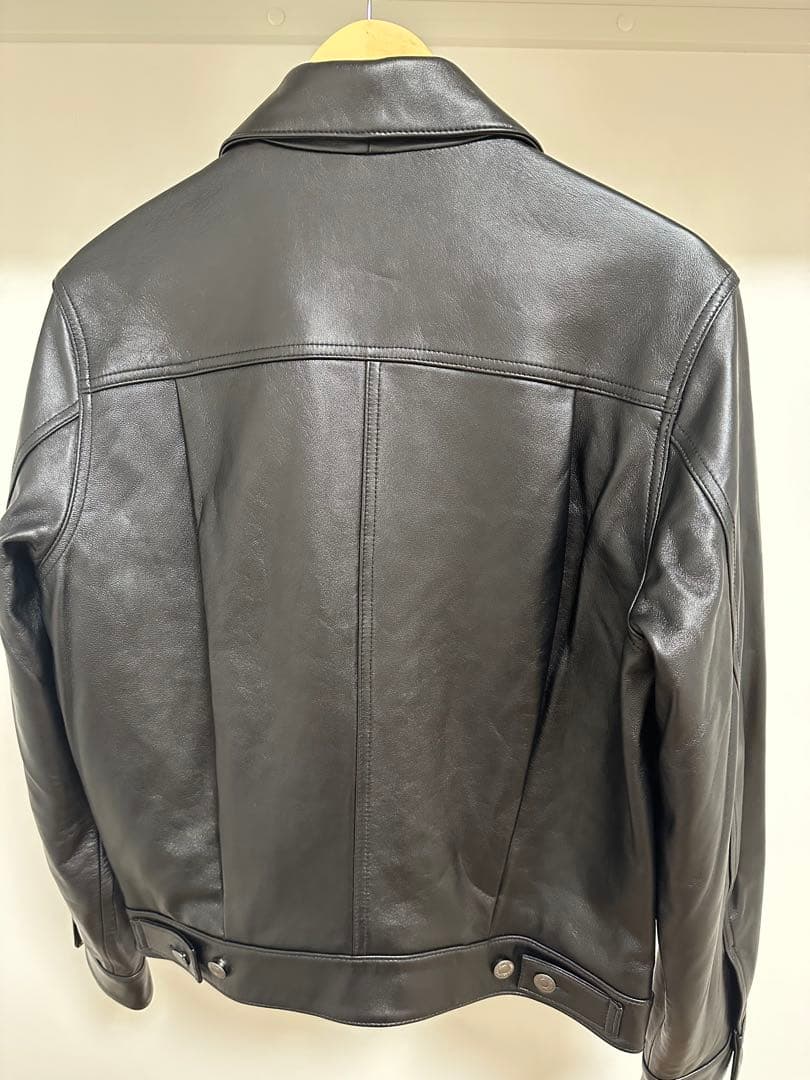 Levi's リーバイス　プレミアム　ブラック　レザー　ジャケット　ベルベルジン