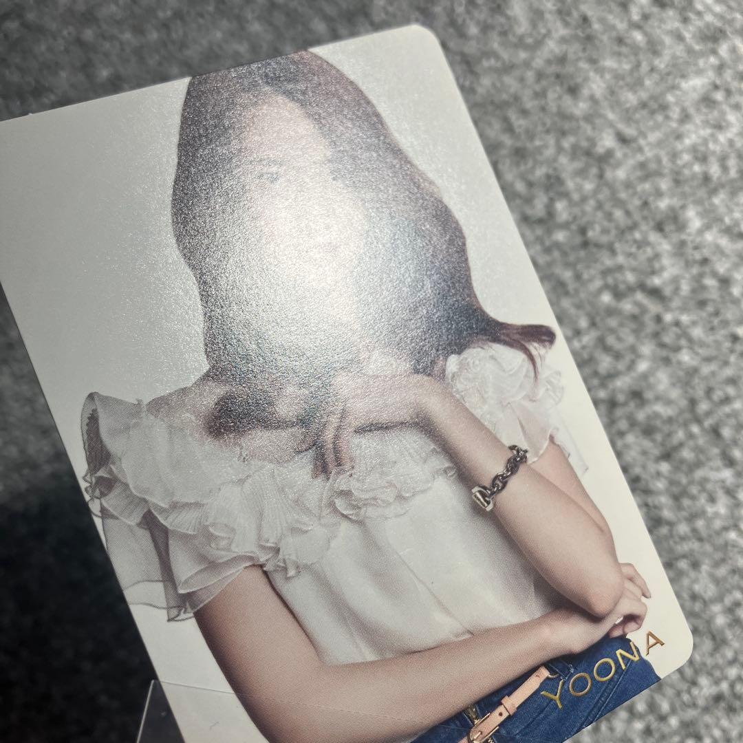 少女時代　ユナ　GENIE 日本盤　トレカ　グッズ　公式　yoona