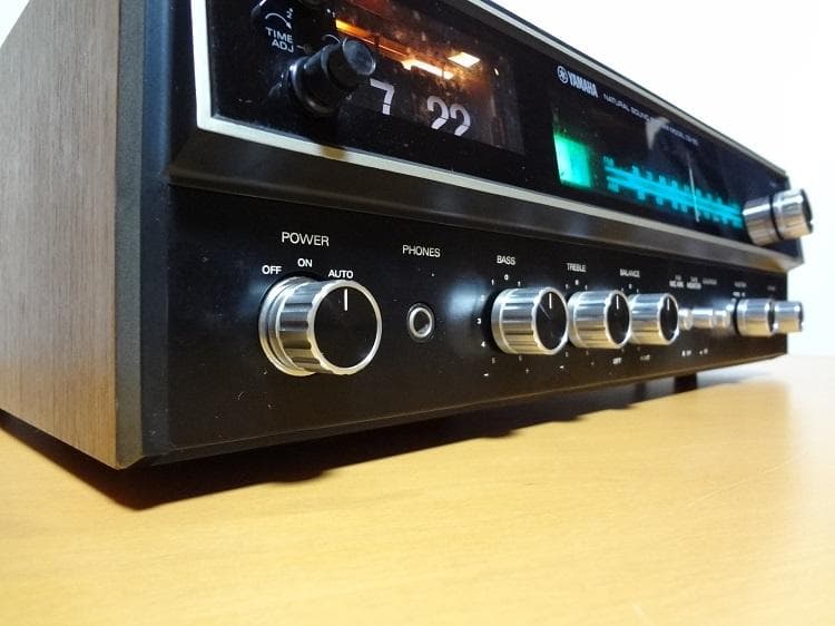 実働 YAMAHA CS-50 ステレオレシーバー専用ケーブル付属 1975年製