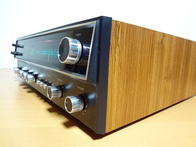 実働 YAMAHA CS-50 ステレオレシーバー専用ケーブル付属 1975年製