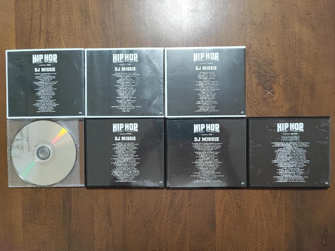 【訳あり】DJ MISSIE / HIP HOP Vol.1~7 コンプリート