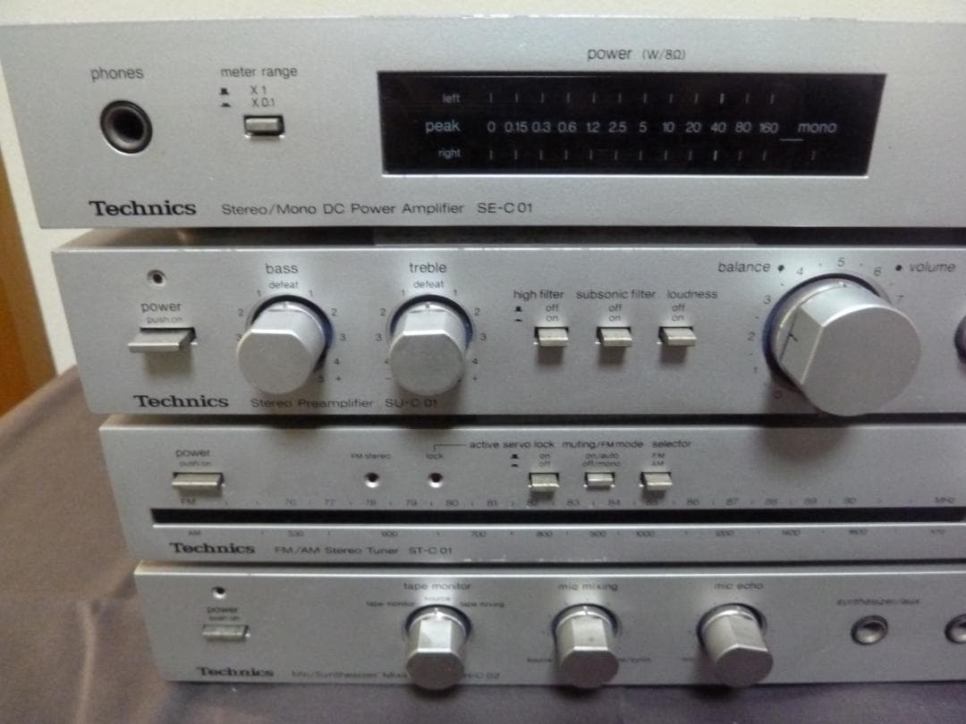 テクニクスTechnics SＵ、SＥ、SＴ-C01　SH-C02