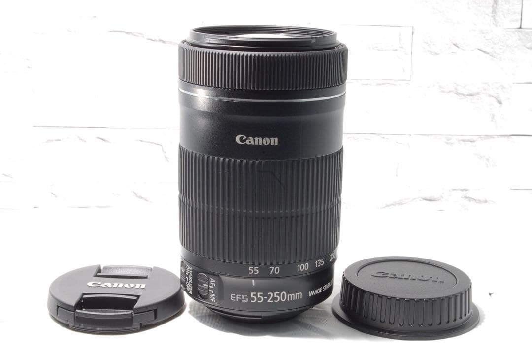 Canon EF-S 55-250mm IS STM ズームレンズ 手ぶれ補正