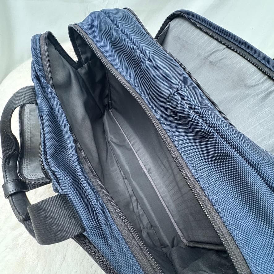 美品✨希少✨3way TUMI ビジネスバッグ リュック ネイビー×黒